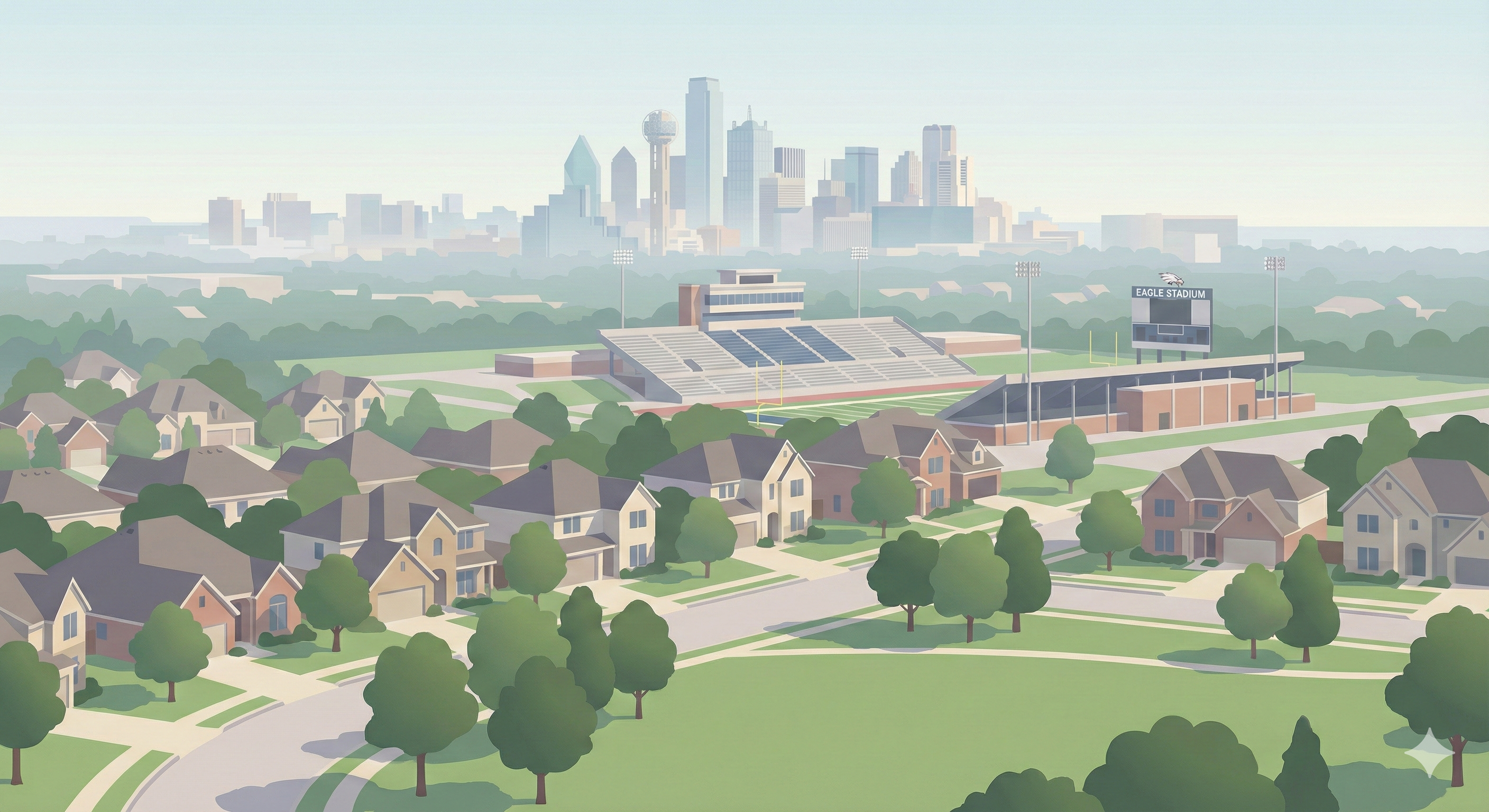 Allen, Texas homes and neighborhood