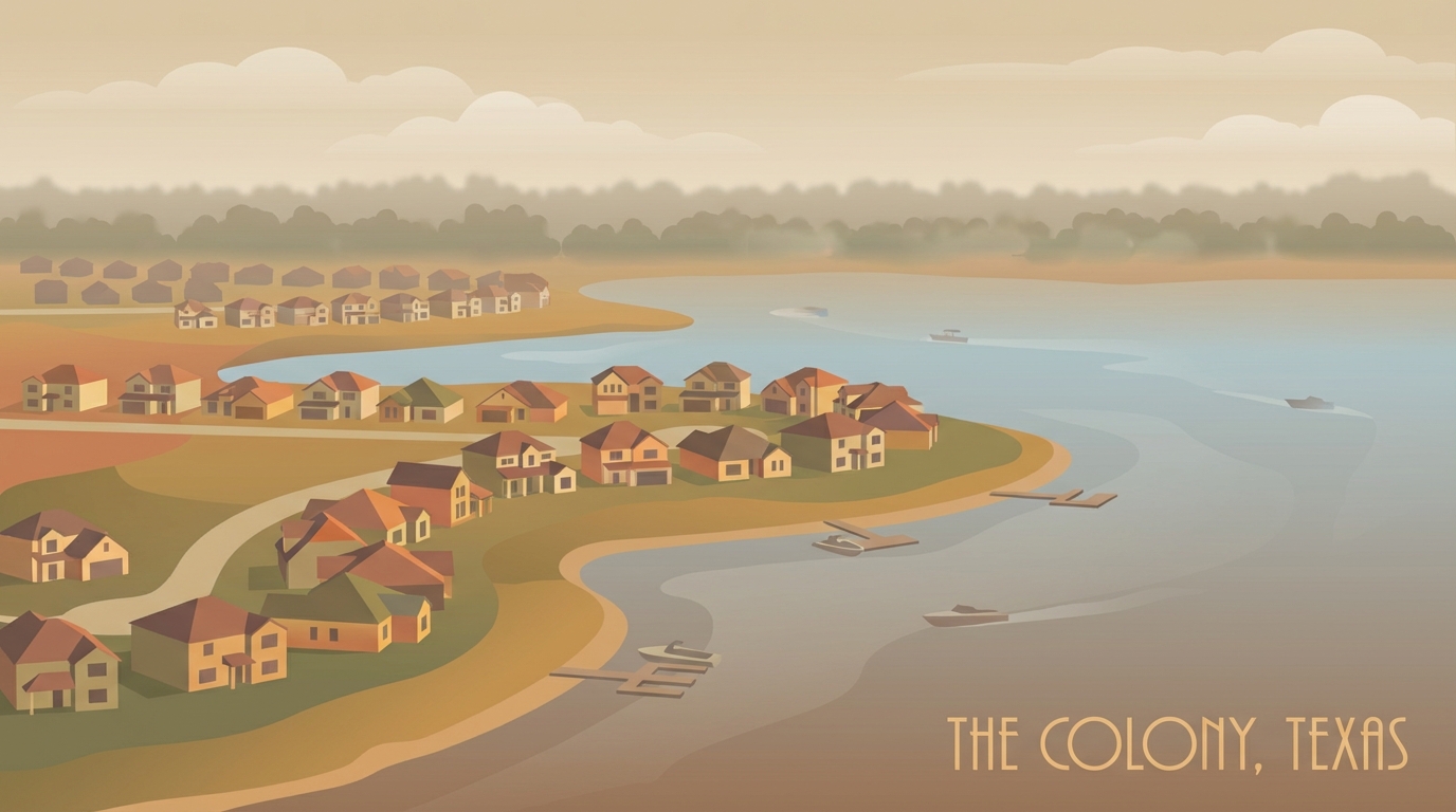 The Colony, Texas homes and neighborhood